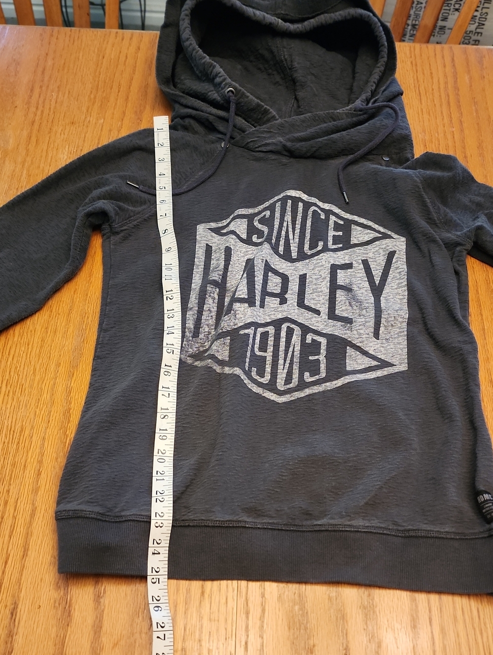 Harley-Davidson Hoodie with Front Logo - Picture 13 of 16